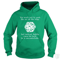Load image into Gallery viewer, SunFrog-Busted Platinumshop Hoodie / Irish Green / S Tabletop RPG Shirts - Funny DND Pushed Critical Fa
