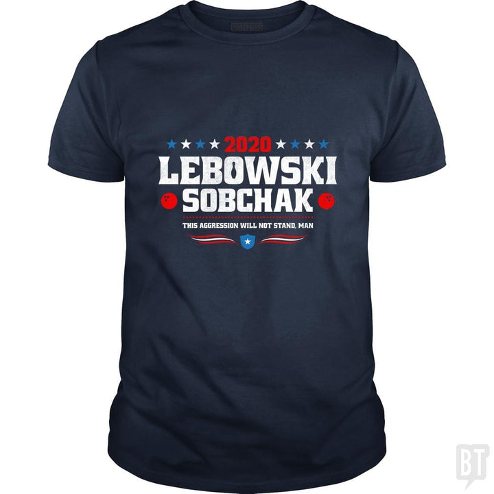 SunFrog-Busted Stationjack Classic Guys / Unisex Tee / Navy Blue / S Lebowski Sobchak 2020