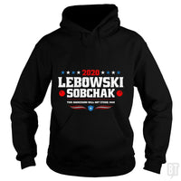 Load image into Gallery viewer, SunFrog-Busted Stationjack Hoodie / Black / S Lebowski Sobchak 2020
