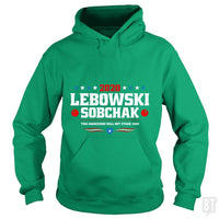 Load image into Gallery viewer, SunFrog-Busted Stationjack Hoodie / Irish Green / S Lebowski Sobchak 2020
