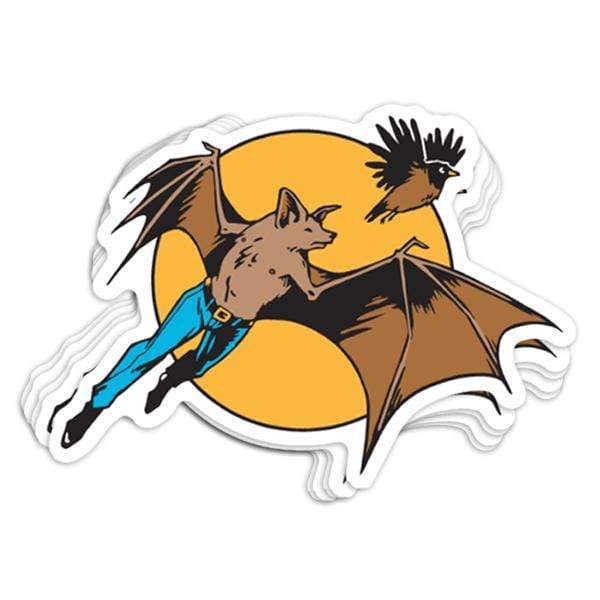 SunFrog-Busted Stickers Batman Vinyl Sticker