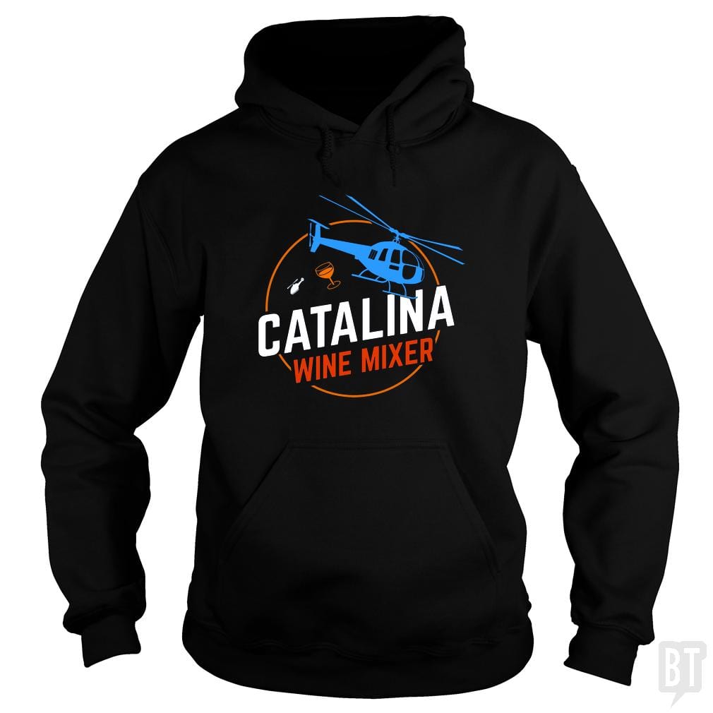 SunFrog-Busted SuperPizzaAwesome2000 Hoodie / Black / S Catalina Wine Mixer