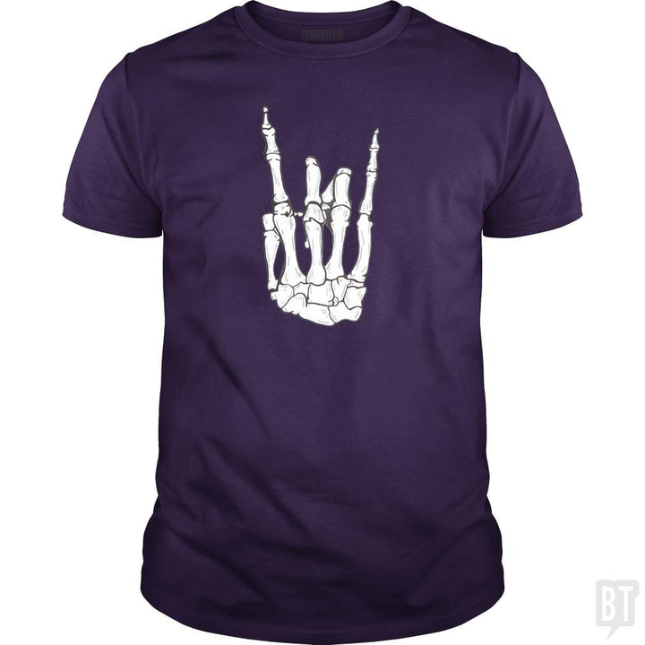 SunFrog-Busted SuperPizzaAwesome2000 Classic Guys / Unisex Tee / Purple / S Rock On