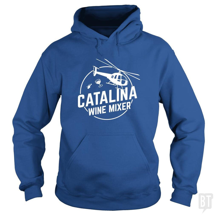 SunFrog-Busted SuperPizzaAwesome2000 Hoodie / Royal Blue / S The Catalina Wine Mixer