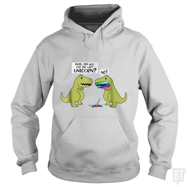 SunFrog-Busted Tank90s Hoodie / Sport Grey / S Did You Eat The Last Unicorn?