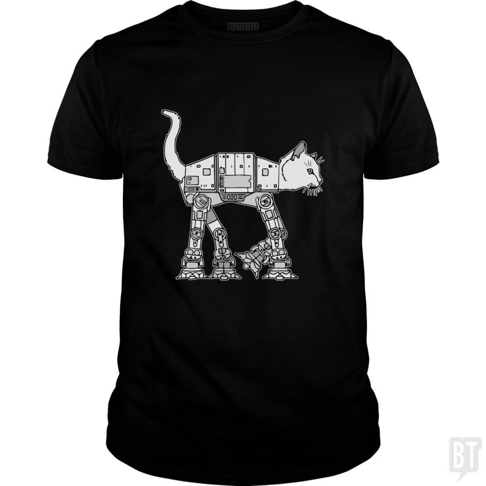 SunFrog-Busted Teesartist Classic Guys / Unisex Tee / Black / S catwars