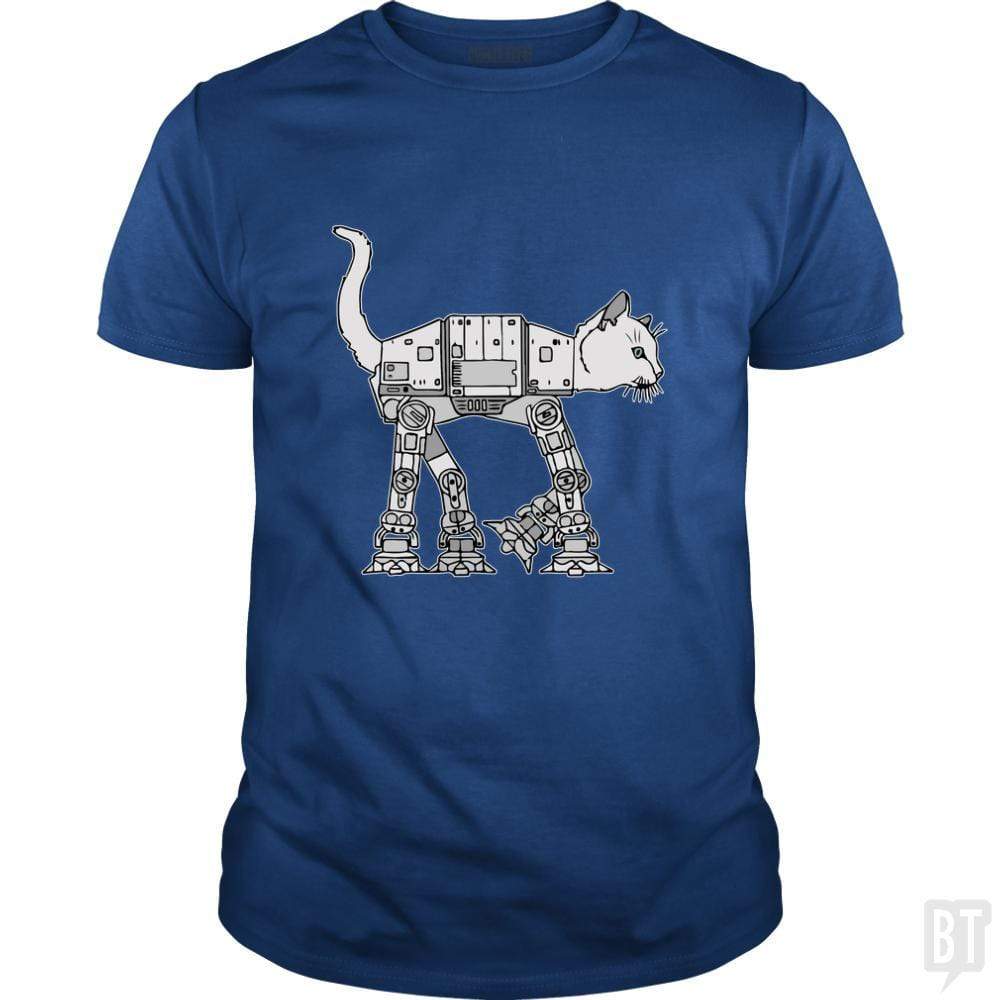 SunFrog-Busted Teesartist Classic Guys / Unisex Tee / Royal Blue / S catwars