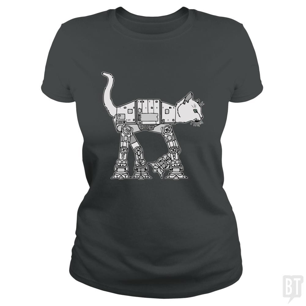 SunFrog-Busted Teesartist Classic Ladies Tee / Dark Heather / S catwars