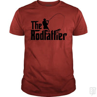 Load image into Gallery viewer, SunFrog-Busted Classic Guys / Unisex Tee / Red / S The rodfather t shirt
