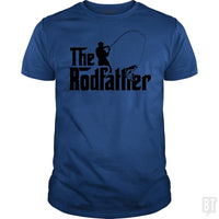 Load image into Gallery viewer, SunFrog-Busted Classic Guys / Unisex Tee / Royal Blue / S The rodfather t shirt
