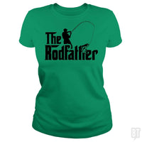 Load image into Gallery viewer, SunFrog-Busted Classic Ladies Tee / Irish Green / S The rodfather t shirt
