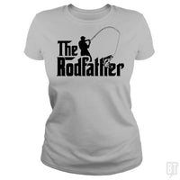 Load image into Gallery viewer, SunFrog-Busted Classic Ladies Tee / Sport Grey / S The rodfather t shirt
