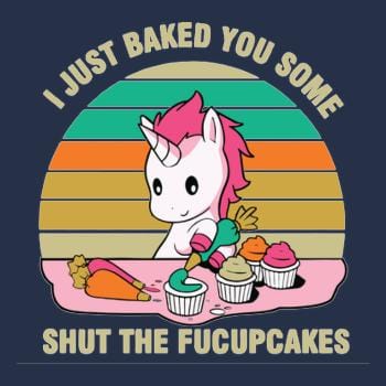 SunFrog-Busted Tripleonecreations Baking Unicorn