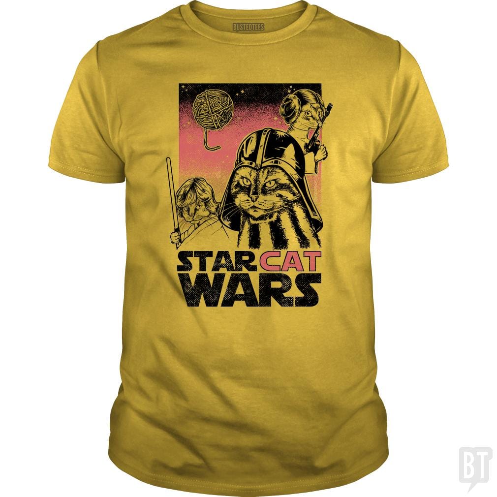 SunFrog-Busted Umberto Vicente Classic Guys / Unisex Tee / Daisy / S Star Cat Wars