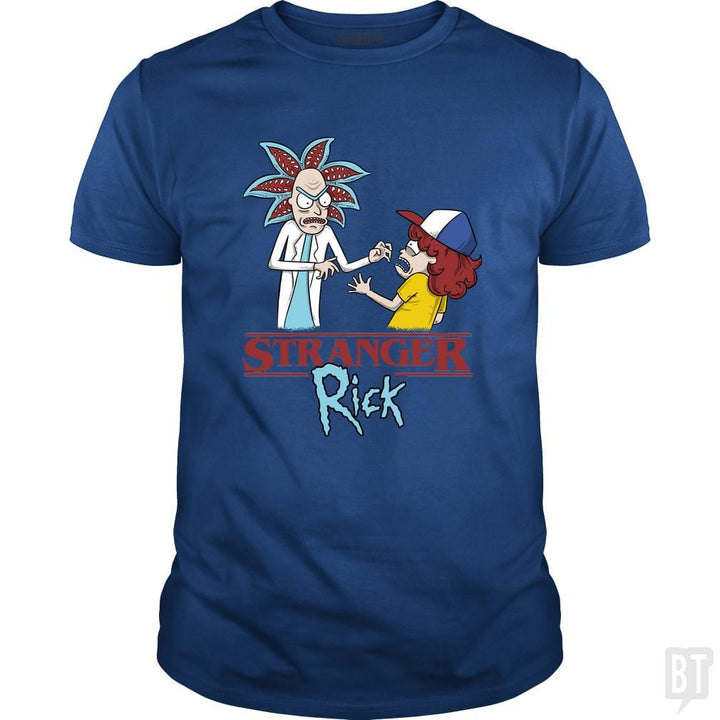 SunFrog-Busted Umberto Vicente Classic Guys / Unisex Tee / Royal Blue / S Strange Rick