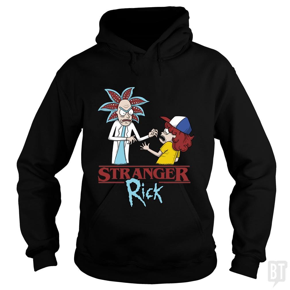 SunFrog-Busted Umberto Vicente Hoodie / Black / S Strange Rick