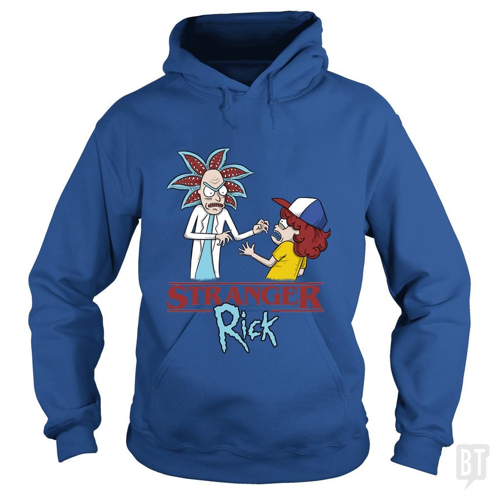SunFrog-Busted Umberto Vicente Hoodie / Royal Blue / S Strange Rick