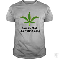 Load image into Gallery viewer, SunFrog-Busted WD650 Classic Guys / Unisex Tee / Sport Grey / S Have No Fear The Weed Is Here
